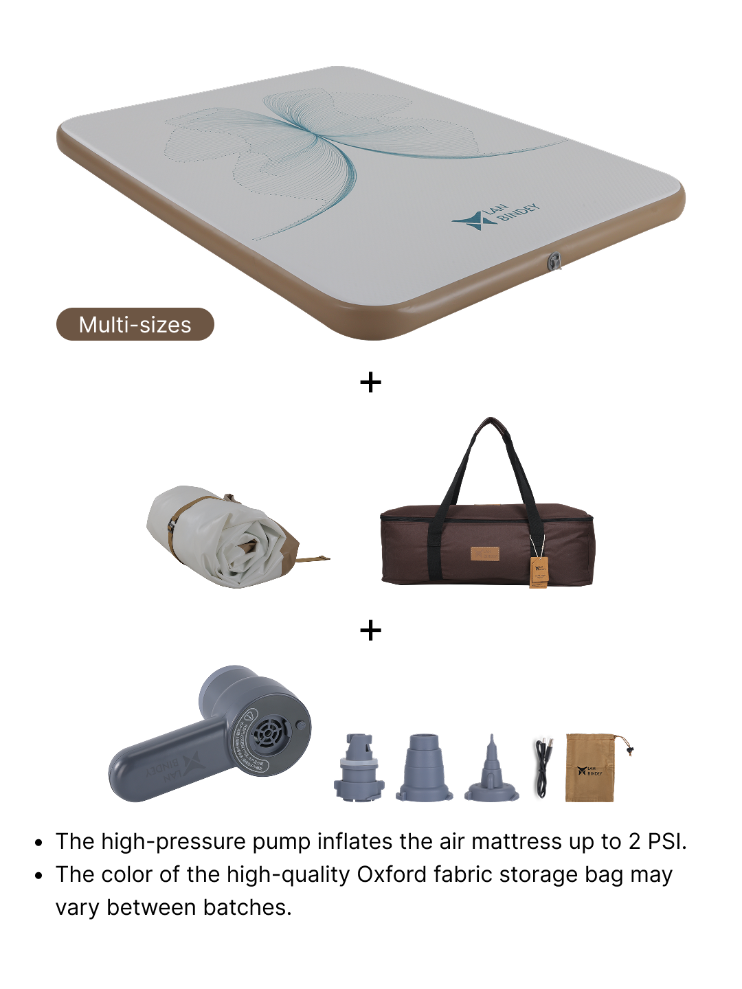 Air Mattress 10cm High – Innovative Comfort & Support with DWF & TPU